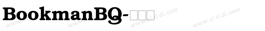 BookmanBQ字体转换