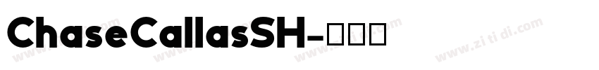 ChaseCallasSH字体转换