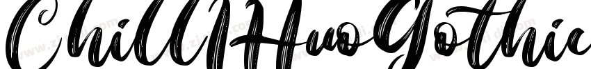 ChillIHuoGothic_F_Co字体转换