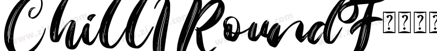 ChillIRoundF字体转换