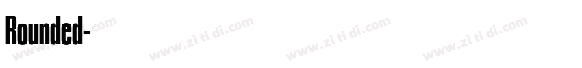 Rounded字体转换 Rounded字体转换