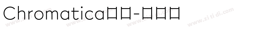 Chromatica字体字体转换