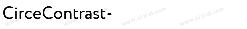 CirceContrast字体转换
