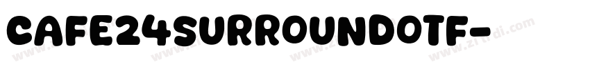 cafe24SurroundOTF字体转换