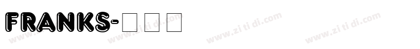 FRANKS字体转换