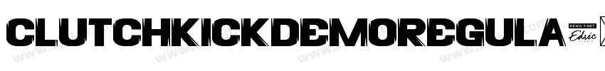 ClutchKickDemoRegula字体转换
