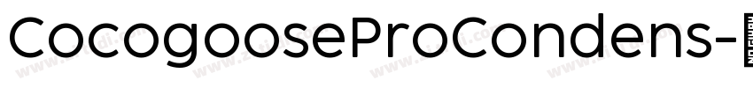 CocogooseProCondens字体转换
