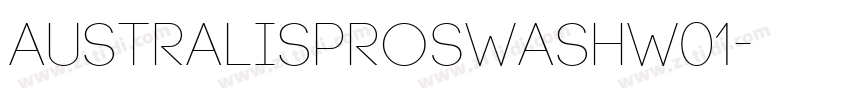 AustralisProSwashW01字体转换