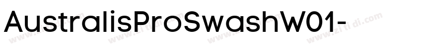 AustralisProSwashW01字体转换