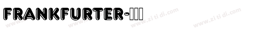 Frankfurter字体转换