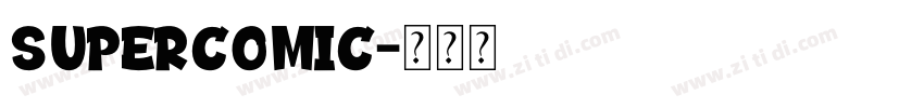 SuperComic字体转换