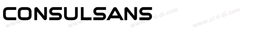 ConsulSans字体转换