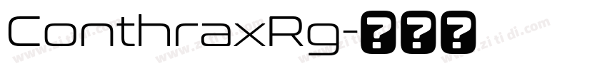 ConthraxRg字体转换