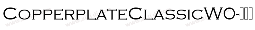 CopperplateClassicW0字体转换