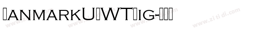 DanmarkURWTLig字体转换