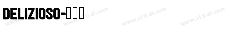 delizioso字体转换