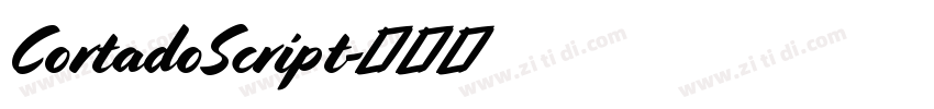 CortadoScript字体转换