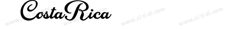 2014CostaRica字体转换