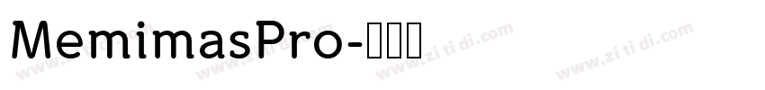 MemimasPro字体转换