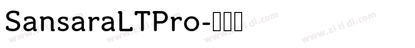 SansaraLTPro字体转换