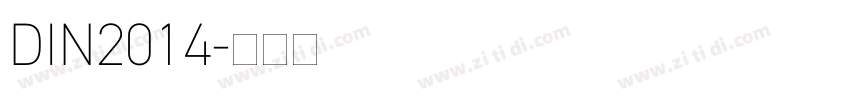 DIN2014字体转换 DIN2014字体转换