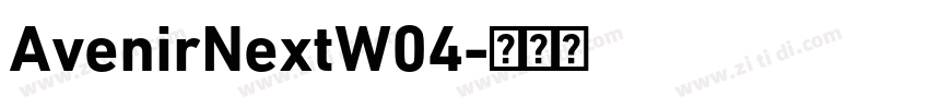 AvenirNextW04字体转换