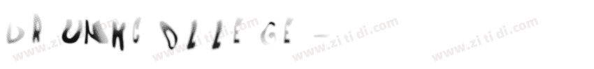 DrunkCollege字体转换