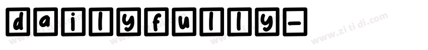 Dailyfully字体转换