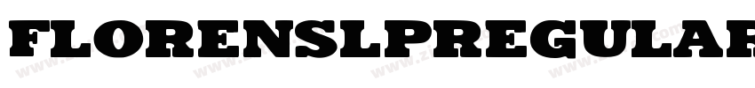 FlorensLPRegular字体转换