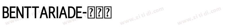BenttariaDe字体转换