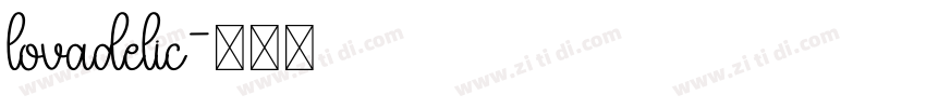 lovadelic字体转换