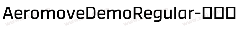 AeromoveDemoRegular字体转换