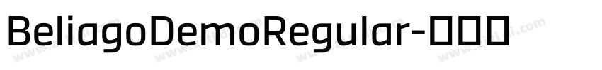 BeliagoDemoRegular字体转换