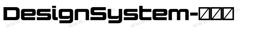DesignSystem字体转换