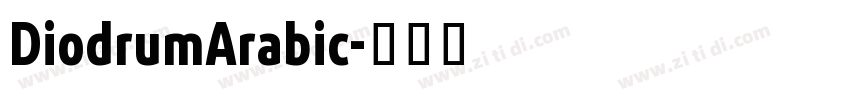 DiodrumArabic字体转换 DiodrumArabic字体转换