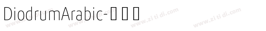 DiodrumArabic字体转换 DiodrumArabic字体转换