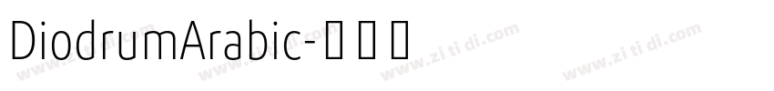 DiodrumArabic字体转换 DiodrumArabic字体转换