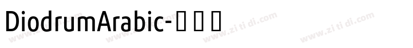 DiodrumArabic字体转换 DiodrumArabic字体转换