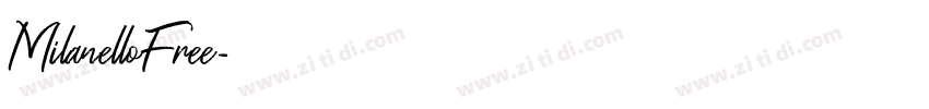 MilanelloFree字体转换