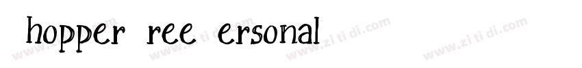 ChopperFreePersonalU字体转换