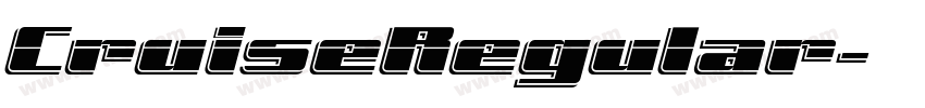 CruiseRegular字体转换