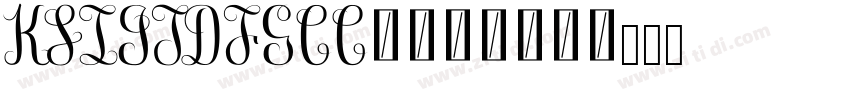 KSIJTDFGCC4_24_0字体转换