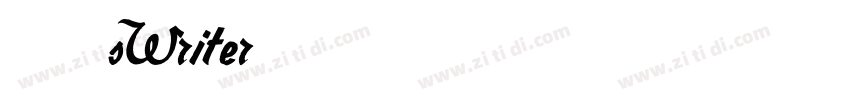 1980sWriter字体转换