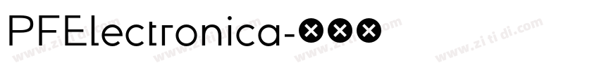 PFElectronica字体转换