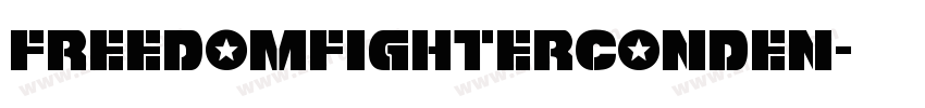 FreedomFighterConden字体转换