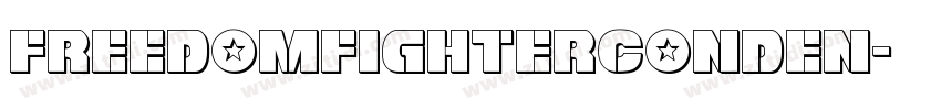 FreedomFighterConden字体转换