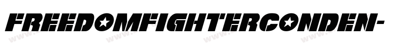 FreedomFighterConden字体转换