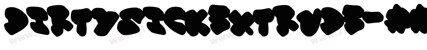 DirtysickExtrude字体转换