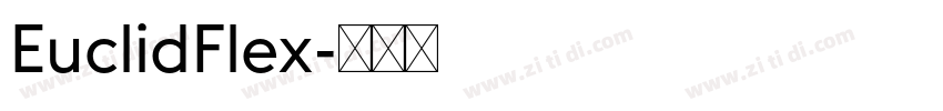 EuclidFlex字体转换