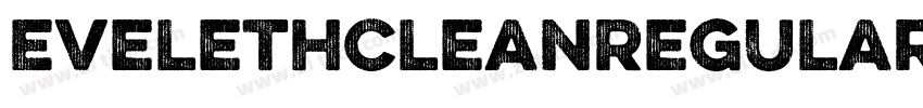 EvelethCleanRegular字体转换 EvelethCleanRegular字体转换